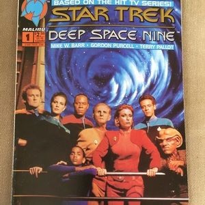 Star Trek #1 1993 Malibu comics free shipping